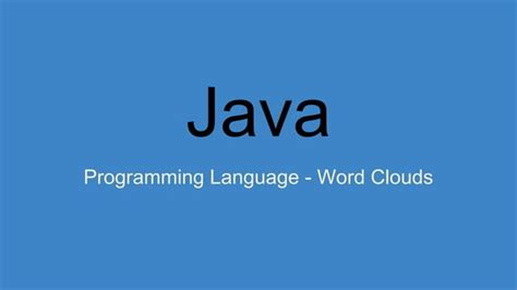 Image result for Java Programming Word Cloud