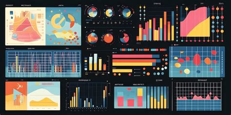 Graphs and charts illustrating data analysis | Premium AI-generated image