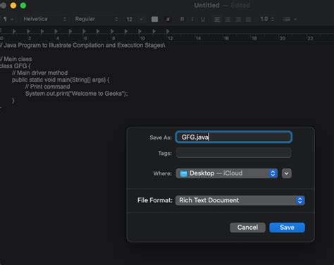 Toradh íomhá ar Basic Steps for Execution a Java Program