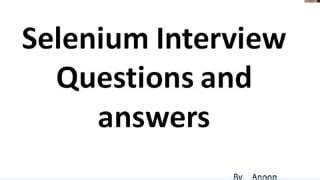 Image result for Selenium Automation Testing Interview