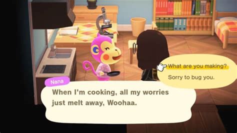 Image result for Animalcrossing How to Unlock Cooking