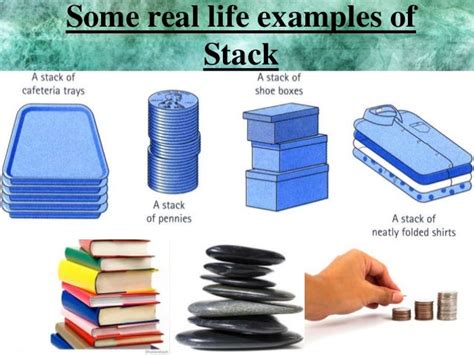 Image result for Example of Stack in Daily Life
