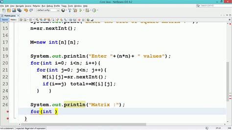 Toradh íomhá ar Java Sum of All Elements in Array
