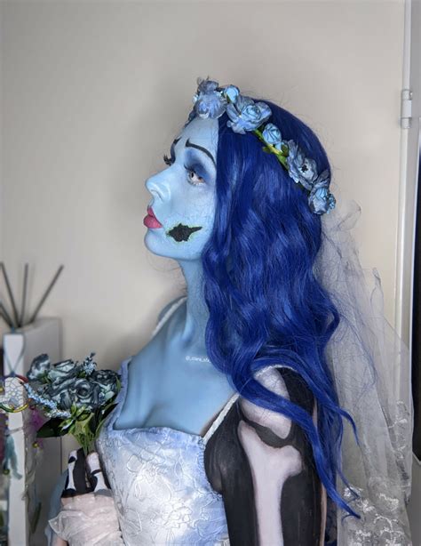 Image result for Emily Corpse Bride Makeup