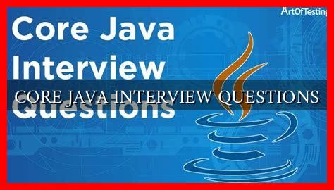 Image result for Java Core Questions