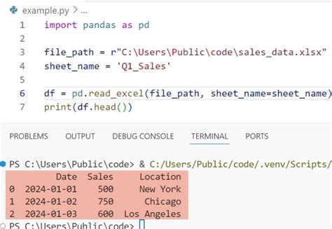 Image result for Read Excel File in Python Output Data
