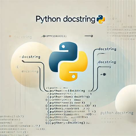 Python Docstring に対する画像結果