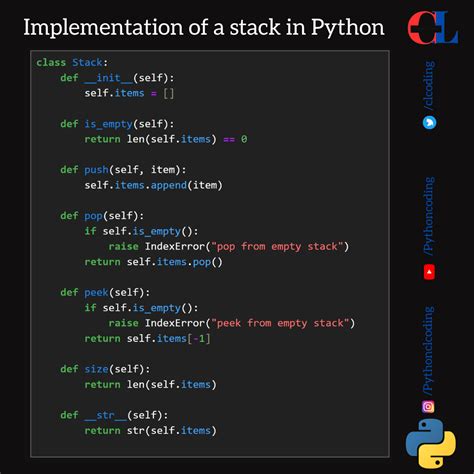 Python Stacks Example に対する画像結果