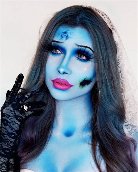 Image result for Corpse Bride Inspired Makeup