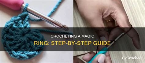 How to Create a Magic Ring Crochet に対する画像結果