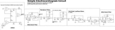 Image result for ECG Amplifier Circuit Diagram in Simulink