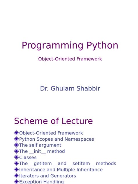 Image result for Python Object-Oriented Programming Tutorial PDF