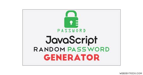 Toradh íomhá ar Random Password Generator JavaScript