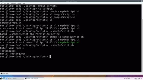 Toradh íomhá ar Interactive Bash Script Linux Prokect