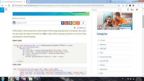 Simple Example of a JavaScript with Function Using Bind Change Keyup に対する画像結果