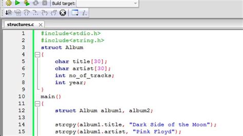 Toradh íomhá ar All Basic C Programming Array