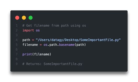 Toradh íomhá ar Copy Python File as Path