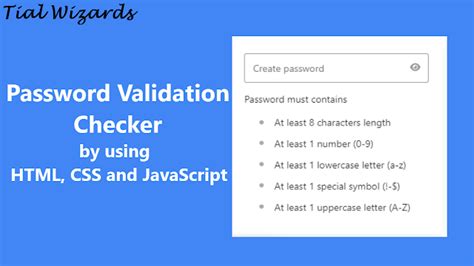 تصویر کا نتیجہ برائے Password Checker JavaScript