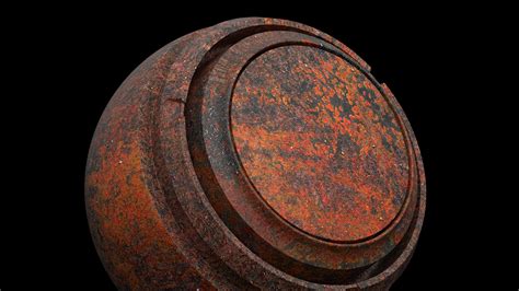 Rust Material に対する画像結果