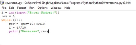 Toradh íomhá ar Counting Loop Python