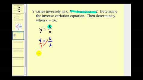 Image result for Inverse Variations Examples