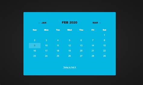 Image result for Advanced JavaScript Events Calendar