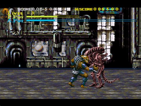 Afbeeldingsresultaten voor Alien vs Predator Super Nintendo