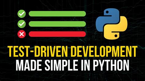 Image result for Python Test Driven Development Py.test Tutorial