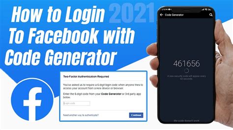 Facebook Generator Code From Your Authentication App-க்கான படிம முடிவு