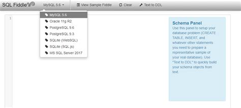 Toradh íomhá ar SQL Syntax Checker