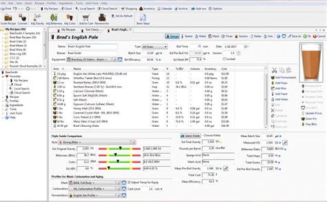 BeerSmith Tutorial に対する画像結果