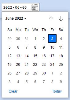 Toradh íomhá ar How to Create a Calendar Input Component in JavaScript
