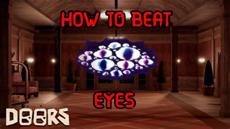 How To Beat Eyes (ROBLOX Doors) - YouTube
