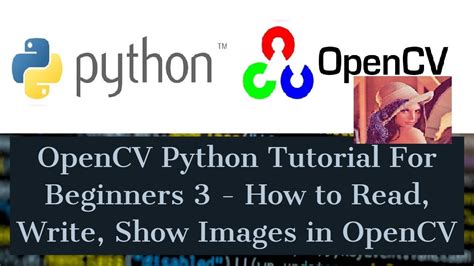 Afbeeldingsresultaten voor OpenCV Python Full Tutorial