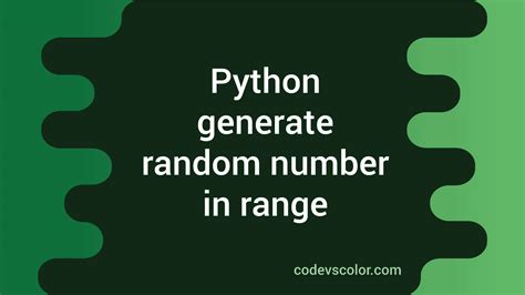 Image result for Random Number Python Between Range