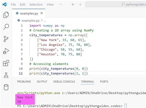 Afbeeldingsresultaten voor Print Array Python