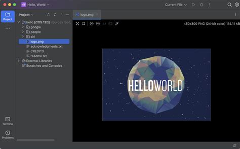 Code HelloWorld Java-এর ছবি ফলাফল