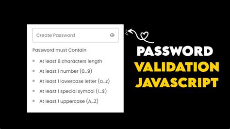 Password Validation JavaScript に対する画像結果