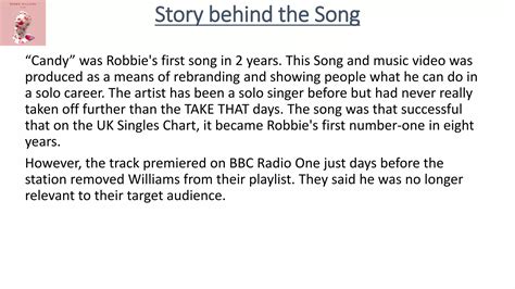 Image result for Routine Candy Robbie Williams