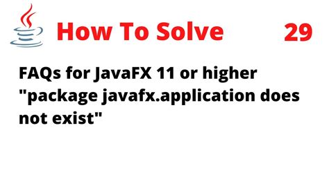 Image result for JavaFX Application Does Not Exist