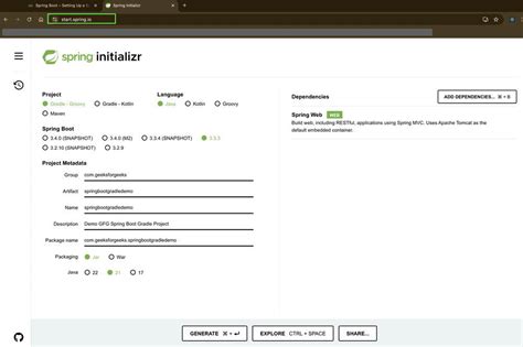 Toradh íomhá ar Gradle with Spring Boot Sample Project
