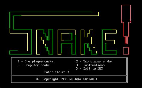 Afbeeldingsresultaten voor Snake Computer Game