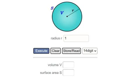 Sphere Volume Calculator に対する画像結果