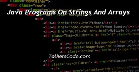 Image result for How to Use Arrays of Strings in Java