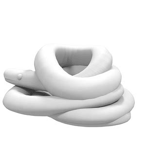 Python 3D Model に対する画像結果