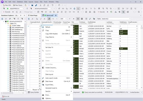 Toradh íomhá ar SQL Query Builder