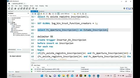 Toradh íomhá ar Trigger MySQL