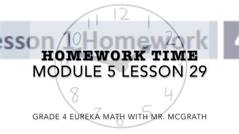 Image result for Module 5 Lesson 29 Homework Grade 4