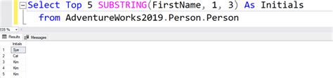 Image result for Substring in SQL Server