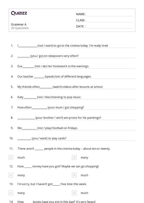 Image result for Free Kindergarten Grammar Worksheets